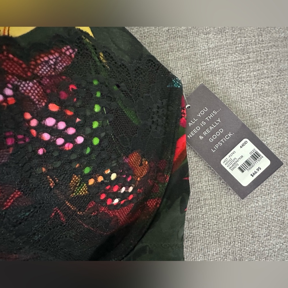 New Cacique Women's Floral Lace Multi Way Strapless Boost Bra - Picture 2 of 4